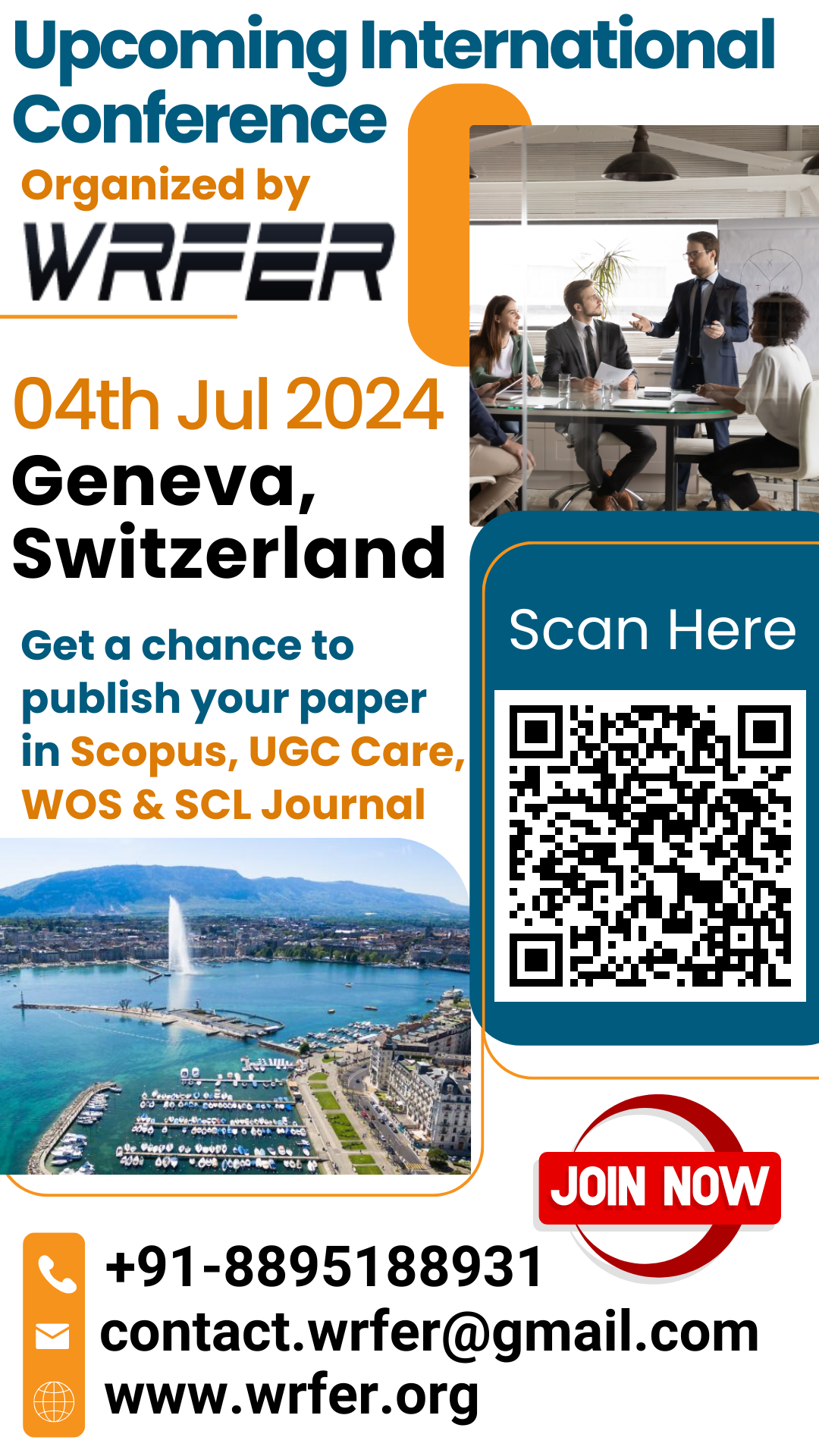 Upcoming International Conferences Switzerland_2024